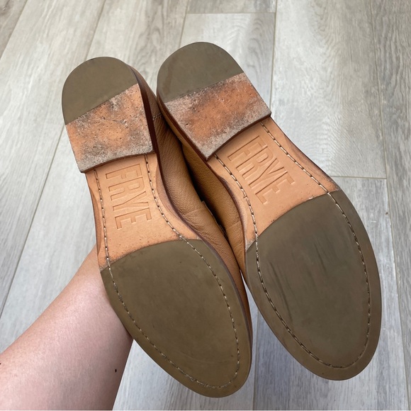 Frye Tan Leather Loafers - Picture 8 of 8